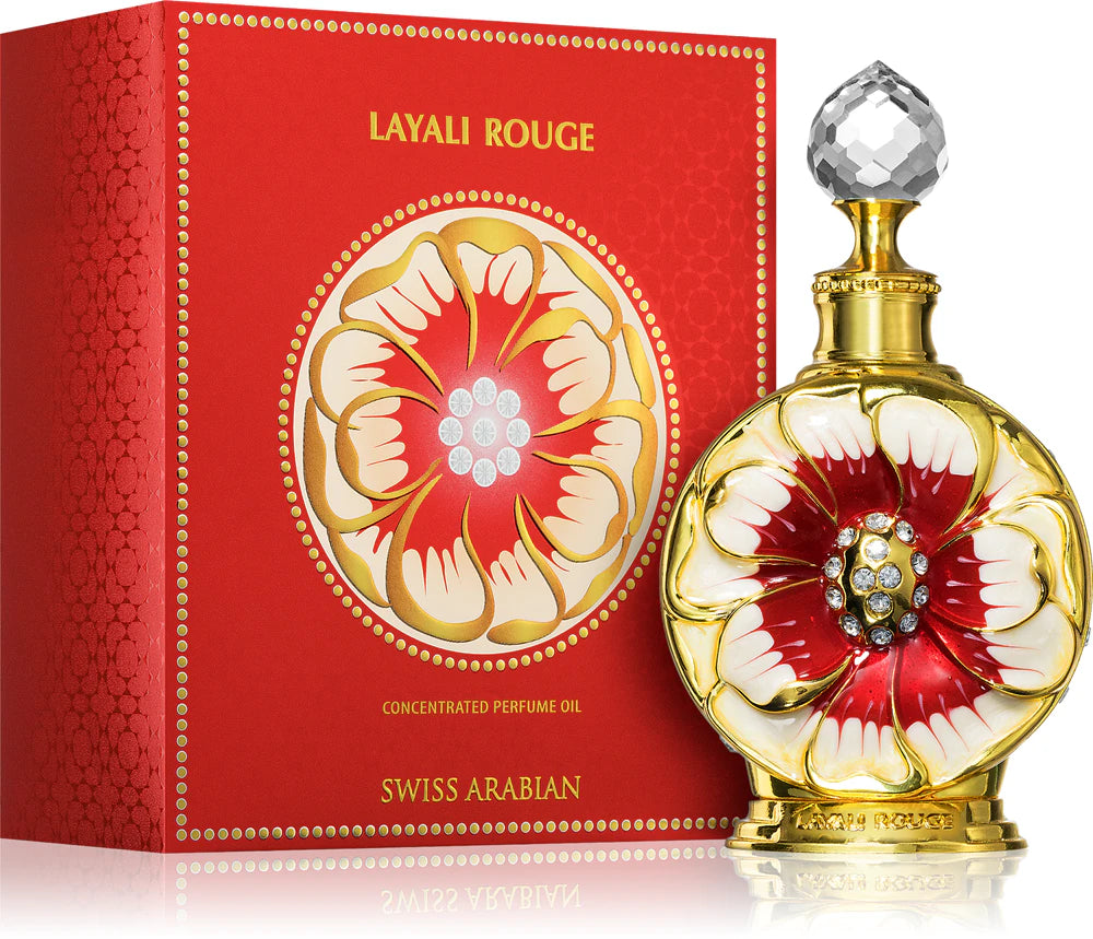 Swiss Arabian Layali Rouge – Aceite de Perfume Concentrado